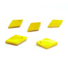 Pendentifs Nacres Pastilles Losange 15 mm Jaune Canari