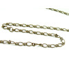 10 mètres chaine maille rollo 2mm metal couleur BRONZE PCHS066