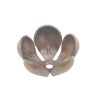 PS110257682 PAX 20 coupelles caps embouts Forme Tulipe 13mm metal couleur Bronze