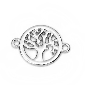 PS110110906 PAX 10 Connecteurs Arbre métal coloris Argent Platine