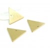 PS110100117 PAX 10 pendentifs Triangle 15 mm qualité Cuivre