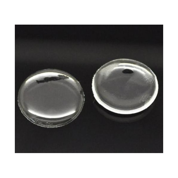 Cabochons Resine Epoxy ROND 12mm sticker autocollant epoxy transparent