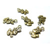 Offre Spéciale: 50 breloque pendentif lapin mignon Bronze ref 65