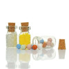 PS1179407 – Lot de 5 ou 10 Flacons Mini Fioles en Verre 30mm x 22mm avec Bouchon Liège
