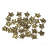 PS1113872 PAX de 25 pendentifs breloque PAPILLON metal couleur BRONZE 