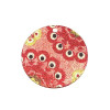 pendentifs breloques stardust Ronde 20mm Motifs Paon Cuivre Coloris Doré