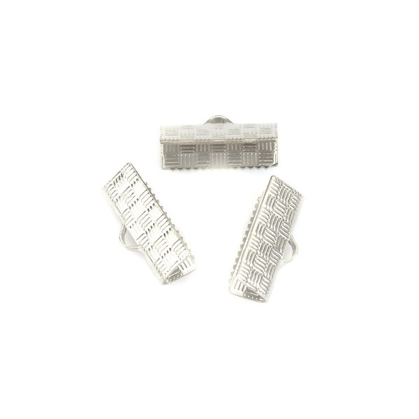 Serre fils, griffes, attache ruban 15mm x7mm, ACIER INOXYDABLE 304