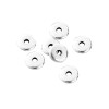PS110101229 PAX 50 pendentifs perles intercalaires Rondelles 10 mm métal coloris Argent Platine