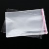 PAX 200 sachets adhesif autocollant transparents 10 par 7cm HR002