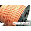 cordon en suédine aspect daim  Suédine orange saumon PG0112 qualité