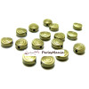 Perles intercalaires, PLATES SPIRALES, metal couleur Bronze