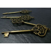 Pendentifs Grande Clé 69mm – Métal Coloris Bronze