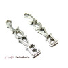 40 pendentifs love  P23518 Viel argent fournitures pour bijoux 