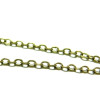 CHT120Y PAX 5m Chaine maille fine 2mm métal coloris Bronze