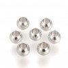 REF 130702144718 PAX: 20 perles Intercalaire 6 par 4,5mm ACIER INOXYDABLE 