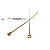 Tiges Œil 40 mm x 0,7 mm – Métal Finition Bronze
