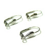 BN1127376 PAX 20 pieces Boucle d'oreille dormeuses coquille couleur OR Clair Qualité Laiton