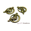 Apprêt bijoux 40 breloques oiseau 2Y8733 Bronze 