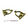 10 breloques oiseaux cage perchoir Petit Modèle Bronze ref P3160