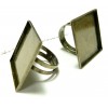 1 piece bague carré 25 mm double BR