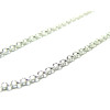 PCHS068 PAX 5m chaine Rollo metal couleur Argent Platine maille 3 par 1mm 