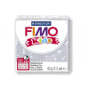 Pain Pate Fimo Kids Gris Paillette 42gr 8030-812 MODELAGE
