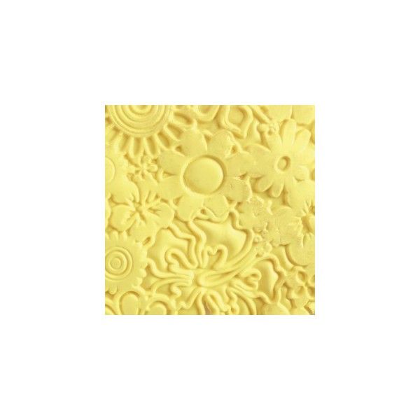 Plaque de Texture FLEURS pour Pate Fimo, Cernit, Sculpey DTM 264961