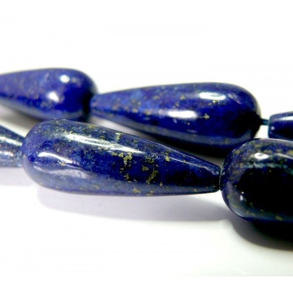 1 cone Lapis lazuli grade A 10*30mm