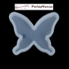 MOULE EN SILICONE pendentif MOULE EN SILICONE PAPILLON 38x33mm