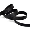 RC16Y039 Lot 1 rouleau de 22 mètres ruban satin 16 mm Noir