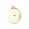 PS11657061 PAX 1 pendentif breloque medaillon Boho Chic 27mm  Cuivre couleur DORE 18KT
