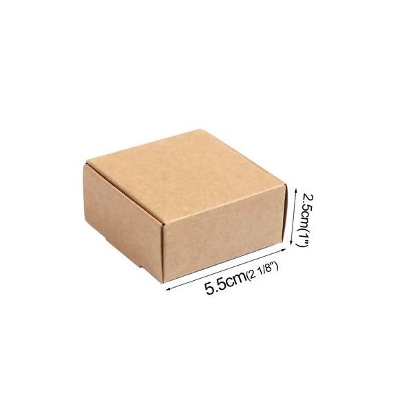 Emballages carton craft, Emballage Cadeau, Rectangle 5.5cm