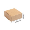 Emballages carton craft, Emballage Cadeau, Rectangle 5.5cm