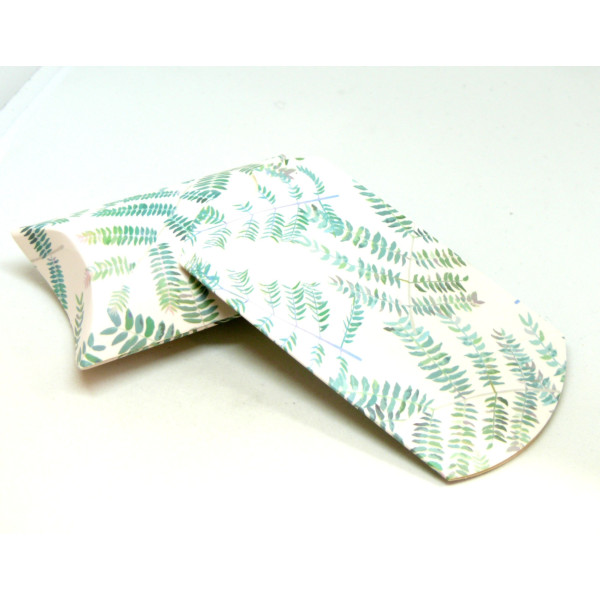 HJ002S10B PAX 10 Emballages carton, Emballage Cadeau, berlingots  8 par 5.5 par 2 cm motif Oiseau et Fleur  