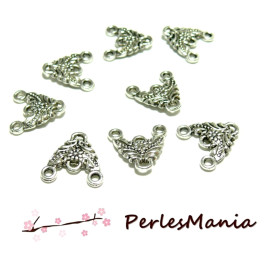 40 pendentifs breloque Multi Connecteur Vintage VIEIL ARGENT 2Y3808