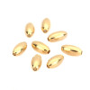 perles intercalaires Oblong 8 par 4mm Cuivre finition Or 18KT