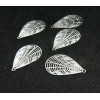 Estampes Connecteurs Goutte 24mm – Cuivre Couleur Argent Vif