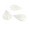 Estampes Connecteurs Goutte 24mm – Cuivre Couleur Argent Vif