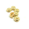 BU160420083407 PAX 20 perles intercalaires Rondelles 5 par 1.5mm Laiton couleur Doré