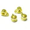 pendentifs Bélières 9 par 6mm métal couleur Doré