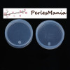 1 MOULE EN SILICONE pendentif ROND 28mm utilisation FIMO RESINE S1184185
