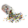S11706484 PAX 1 Flacon d'environ 2000 Perles de rocaille en verre Multicolores 2mm 30gr