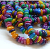 Perles en Nacre Teintée – Tailles et Coloris Multicolores Aléatoires