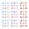 S11681234 PAX 9 feuilles de  9 Stickers Ronds - Cerisier en Fleurs - Japon - Sakura