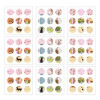S11681228 PAX 9 feuilles de  9 Stickers Ronds - Esprit Japonisant