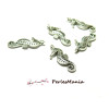 Pendentifs breloque Hippocampe 22mm métal couleur Argent Antique