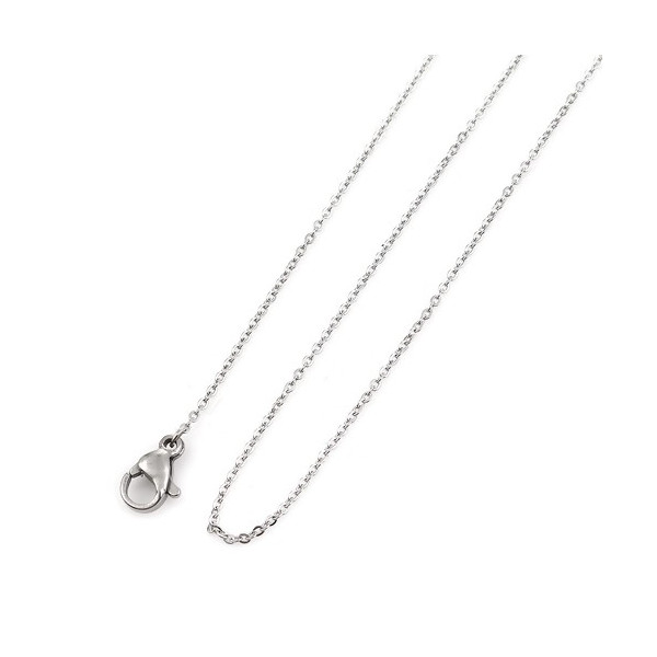sautoirs - colliers  - maille   - en Acier Inoxydable