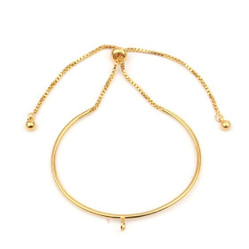 PS11667993 PAX 1 Bracelet Jonc -  Réglable avec une attache - Bracelet Intercalaire - Cuivre coloris Or Rose