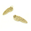 KOLA1218 PAX 1 Pendentif  Ailes de libellule ajourée 15 mm en Acier Inoxydable Coloris Doré pour bijoux raffinés