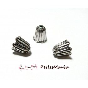 perlesmania.com Les Essentiels Pax 1000 Embouts Fermoirs pour Chaine à Billes PM Multicolores S1178139